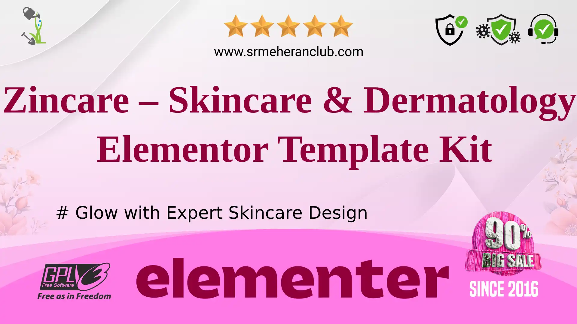 Zincare – Skincare & Dermatology Elementor Template Kit — Elementor Kit by Themeforest