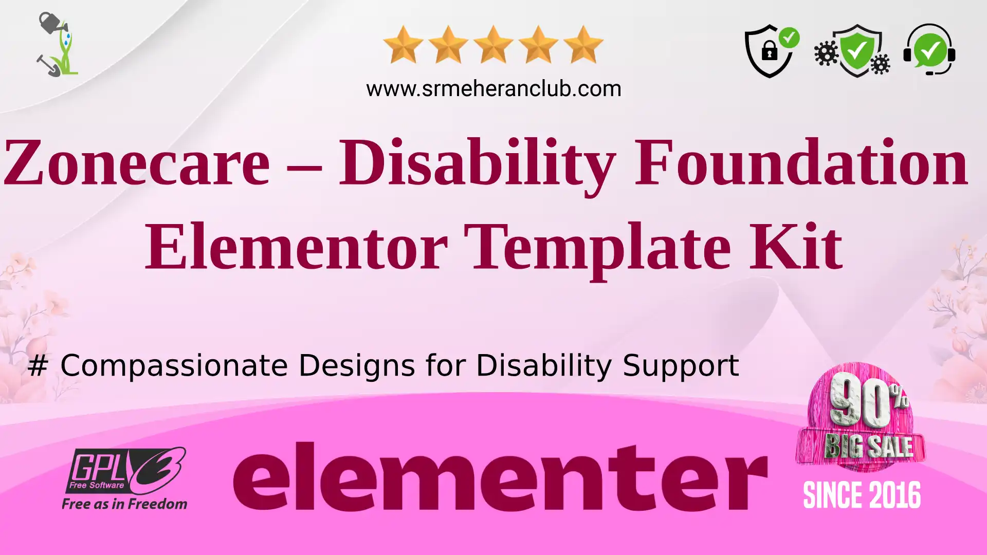 Zonecare – Disability Foundation Elementor Template Kit — Elementor Kit by Themeforest