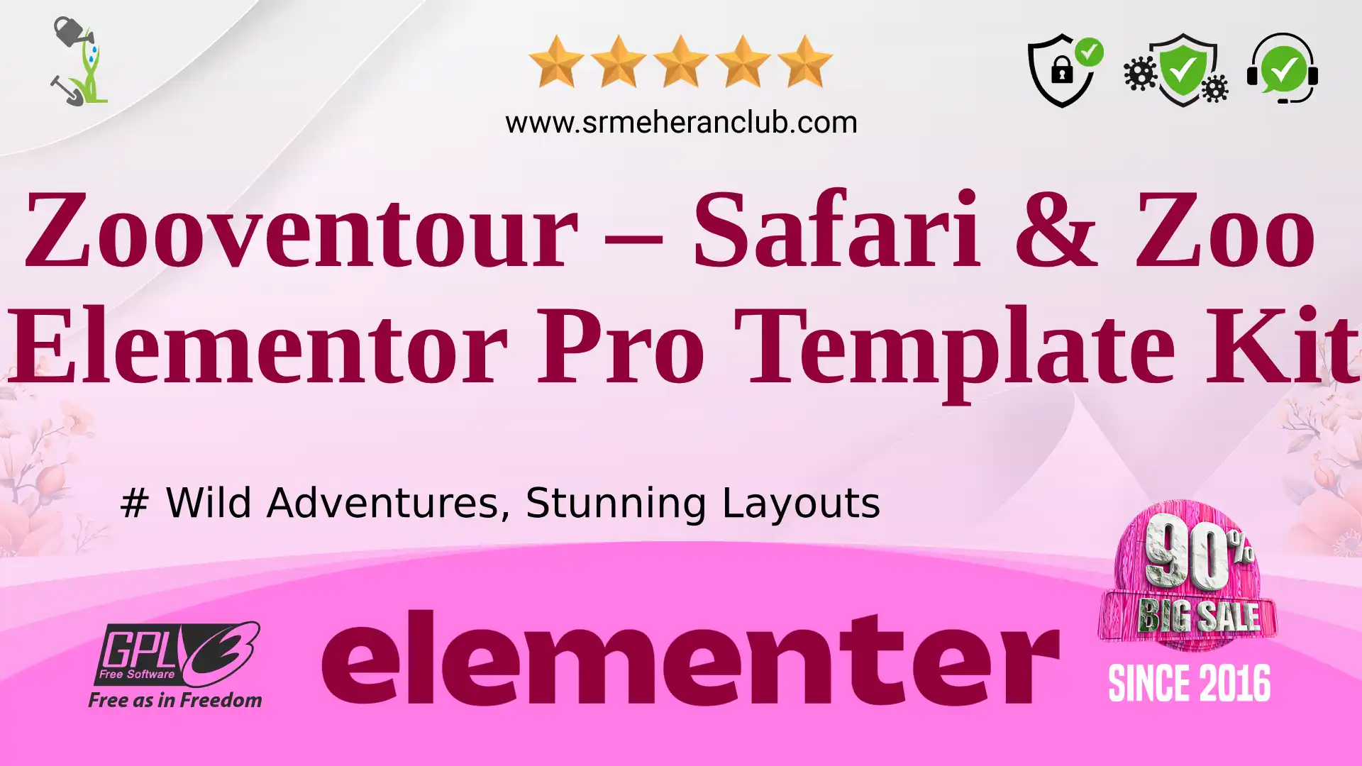 Zooventour – Safari & Zoo Elementor Pro Template Kit — Elementor Kit by Themeforest