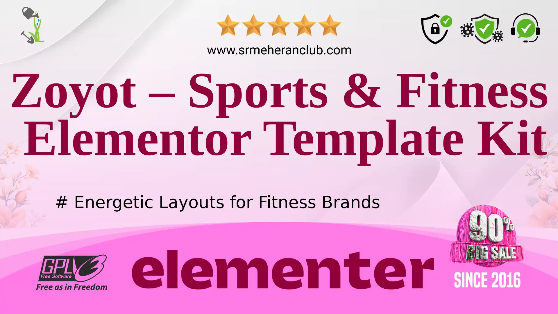 Zoyot – Sports & Fitness Elementor Template Kit — Elementor Kit by Themeforest