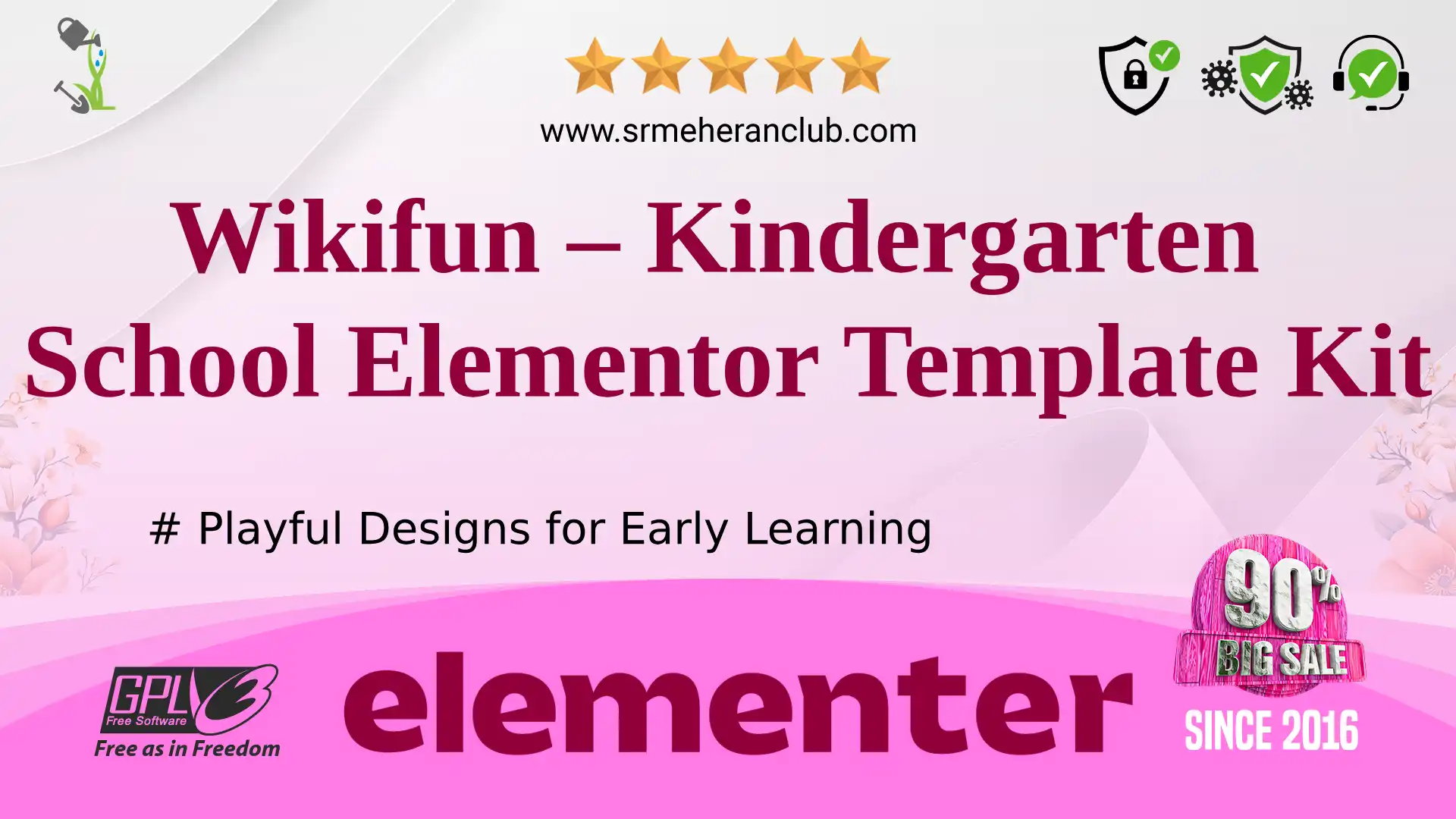 Wikifun – Kindergarten School Elementor Template Kit — Elementor Kit by Themeforest