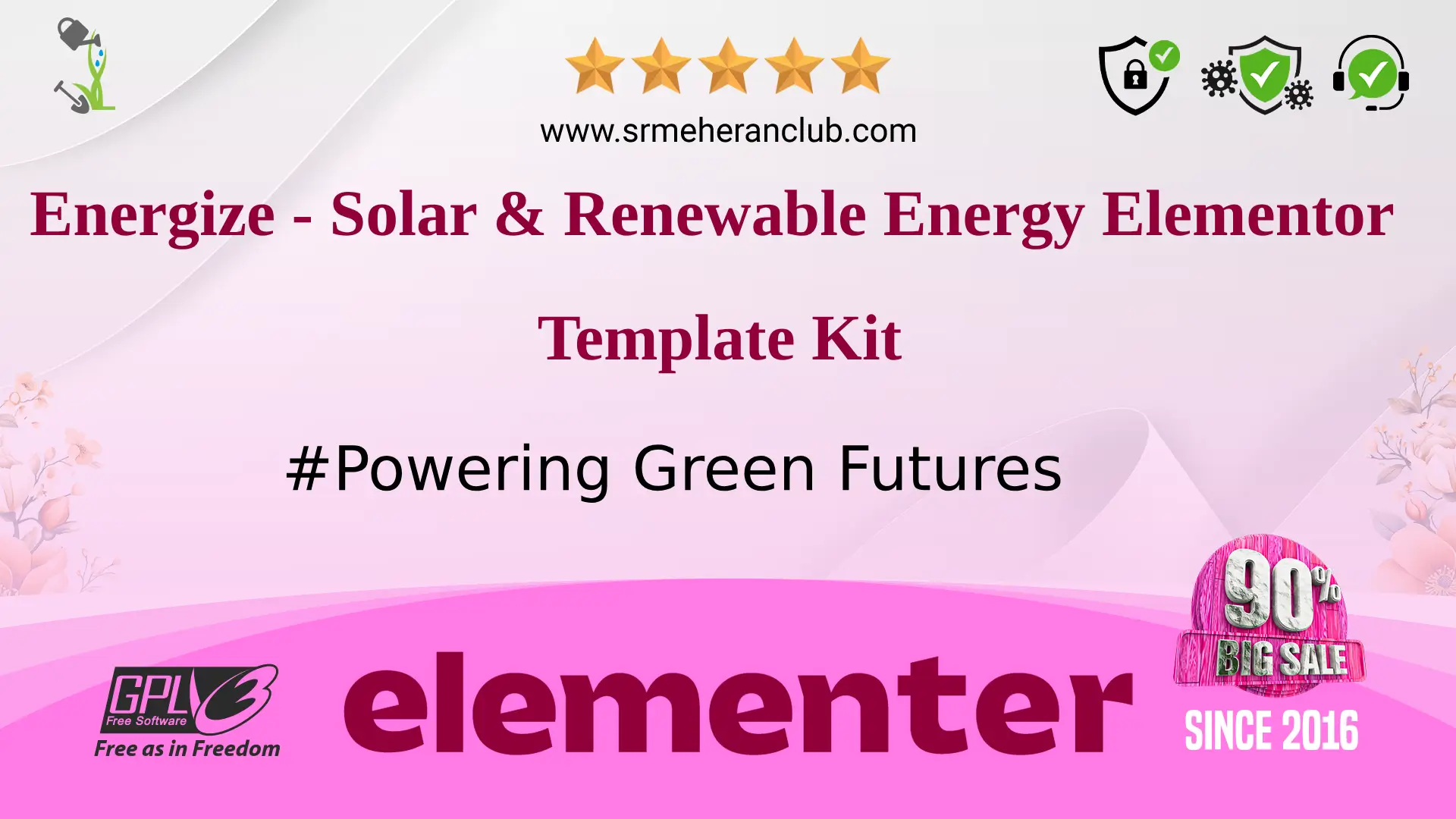 Energize – Solar & Renewable Energy Elementor Template Kit