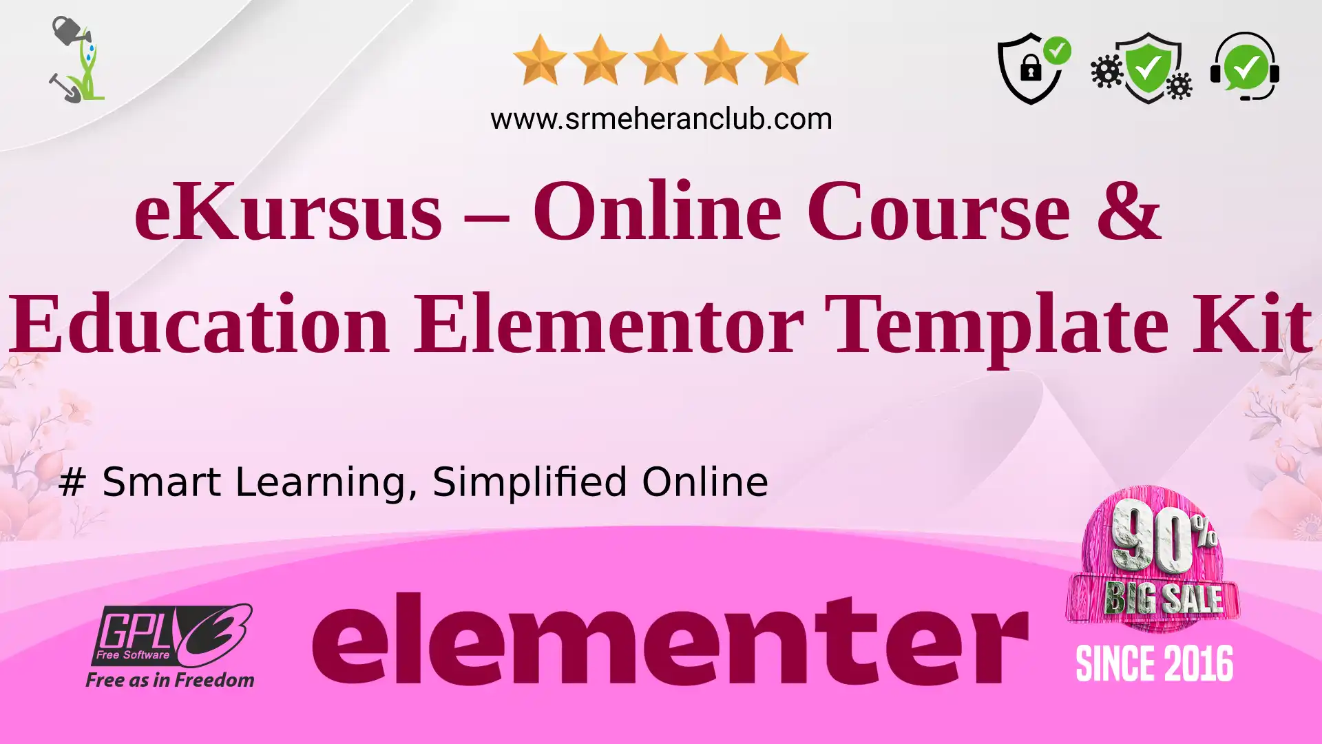 eKursus – Online Course & Education Elementor Template Kit
