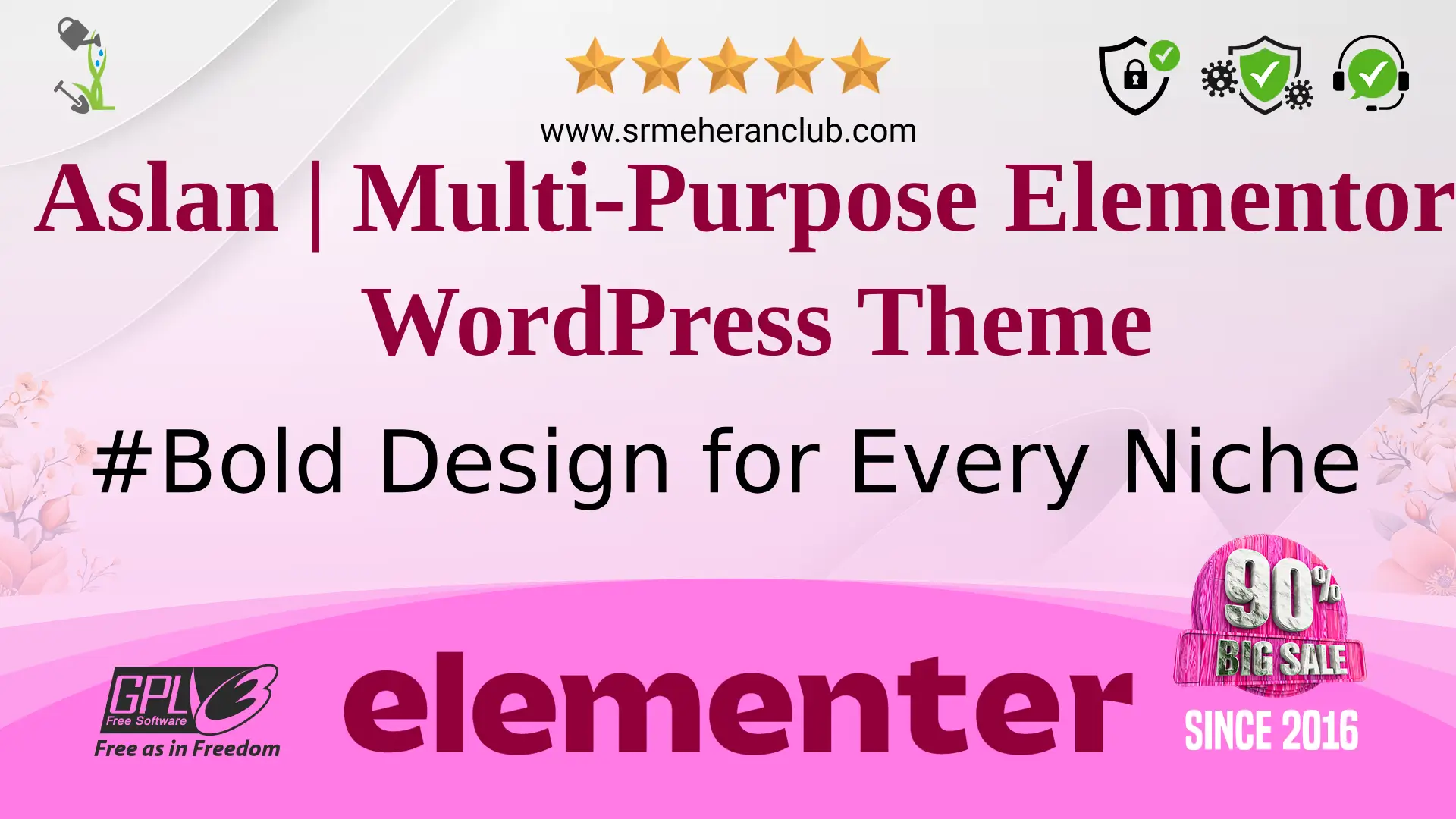 Aslan | Multi-Purpose Elementor WordPress Theme — Theme by Templatemonster
