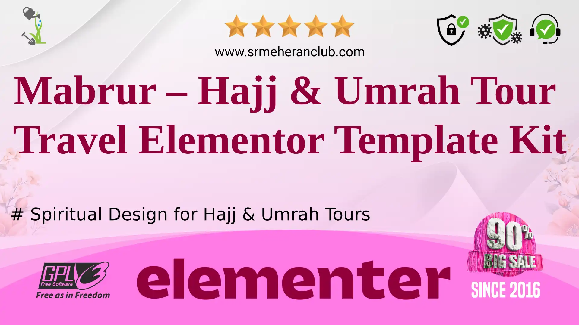 Mabrur – Hajj & Umrah Tour Travel Elementor Template Kit — Elementor Kit by Themeforest