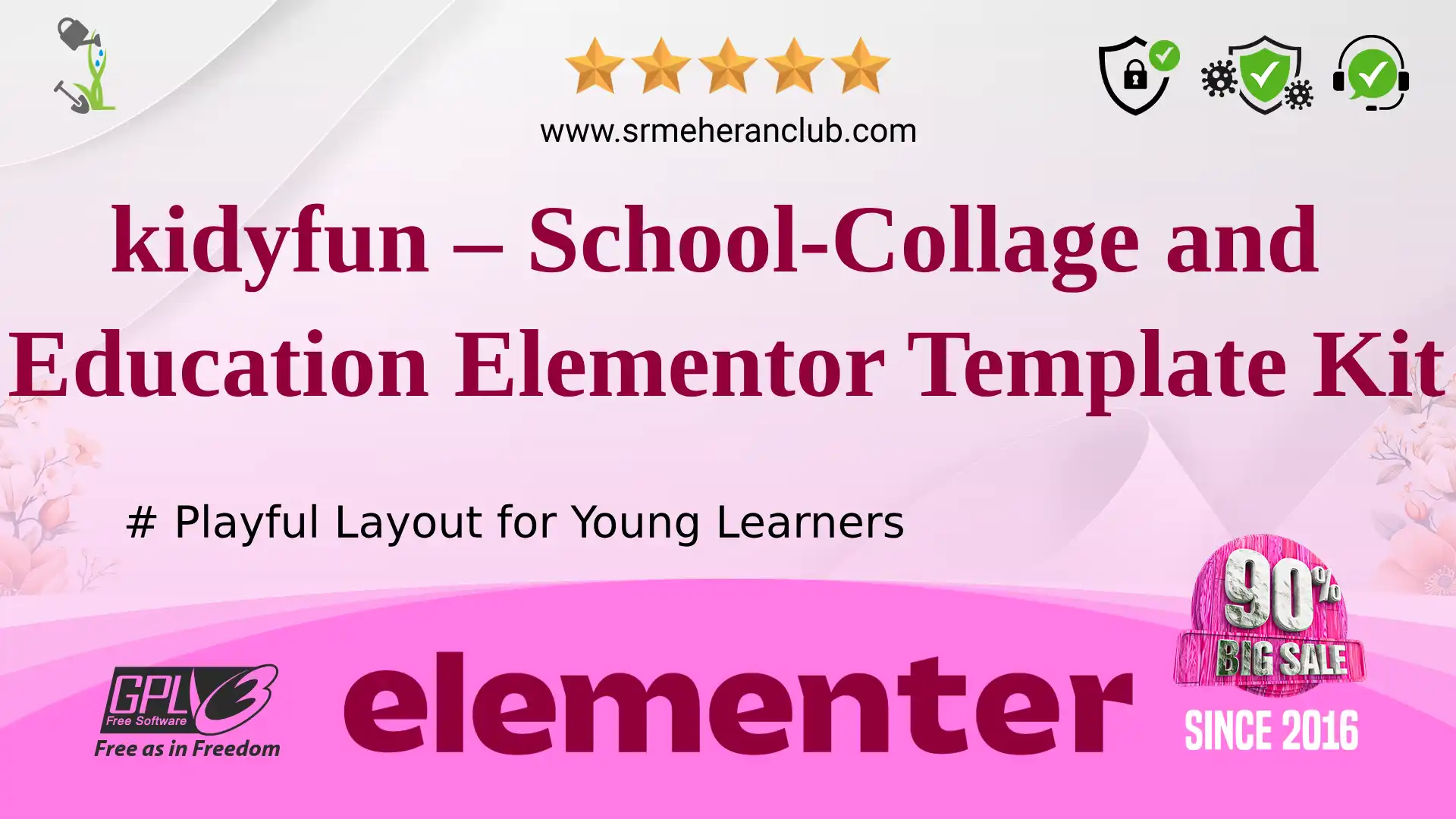 kidyfun – School-Collage and Education Elementor Template Kit — Elementor Kit by Templatemonster