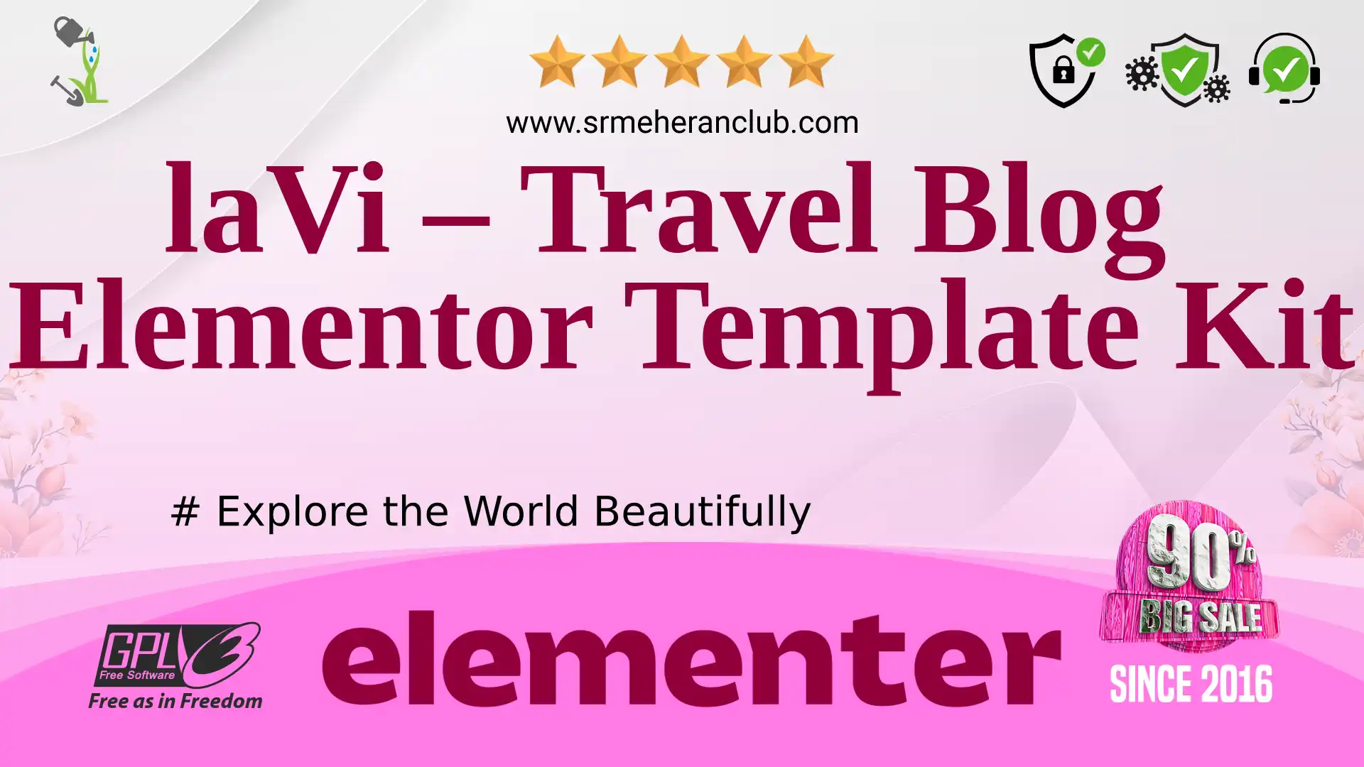 laVi – Travel Blog Elementor Template Kit — Elementor Kit by Themeforest