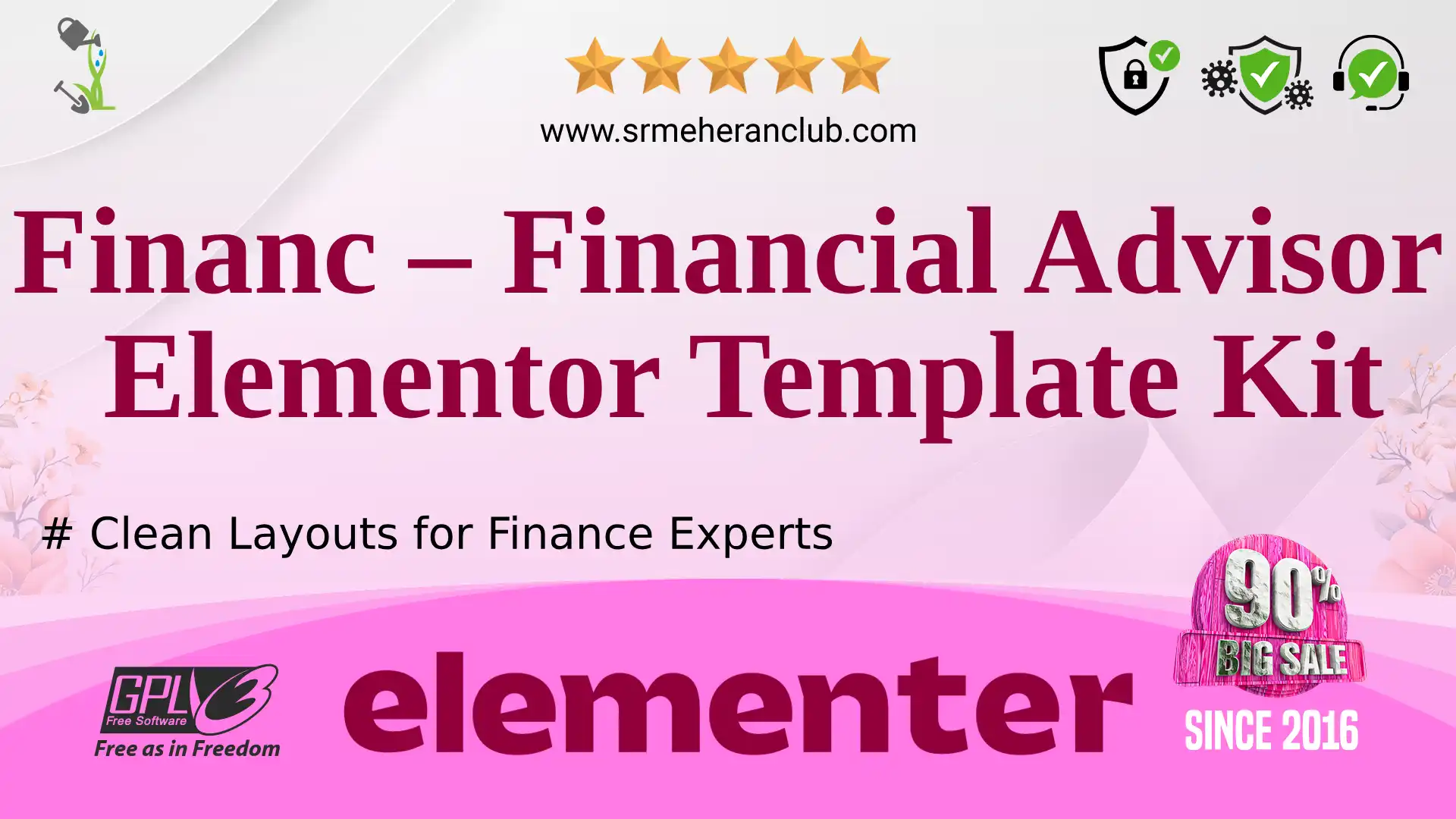 Financ – Financial Advisor Elementor Template Kit