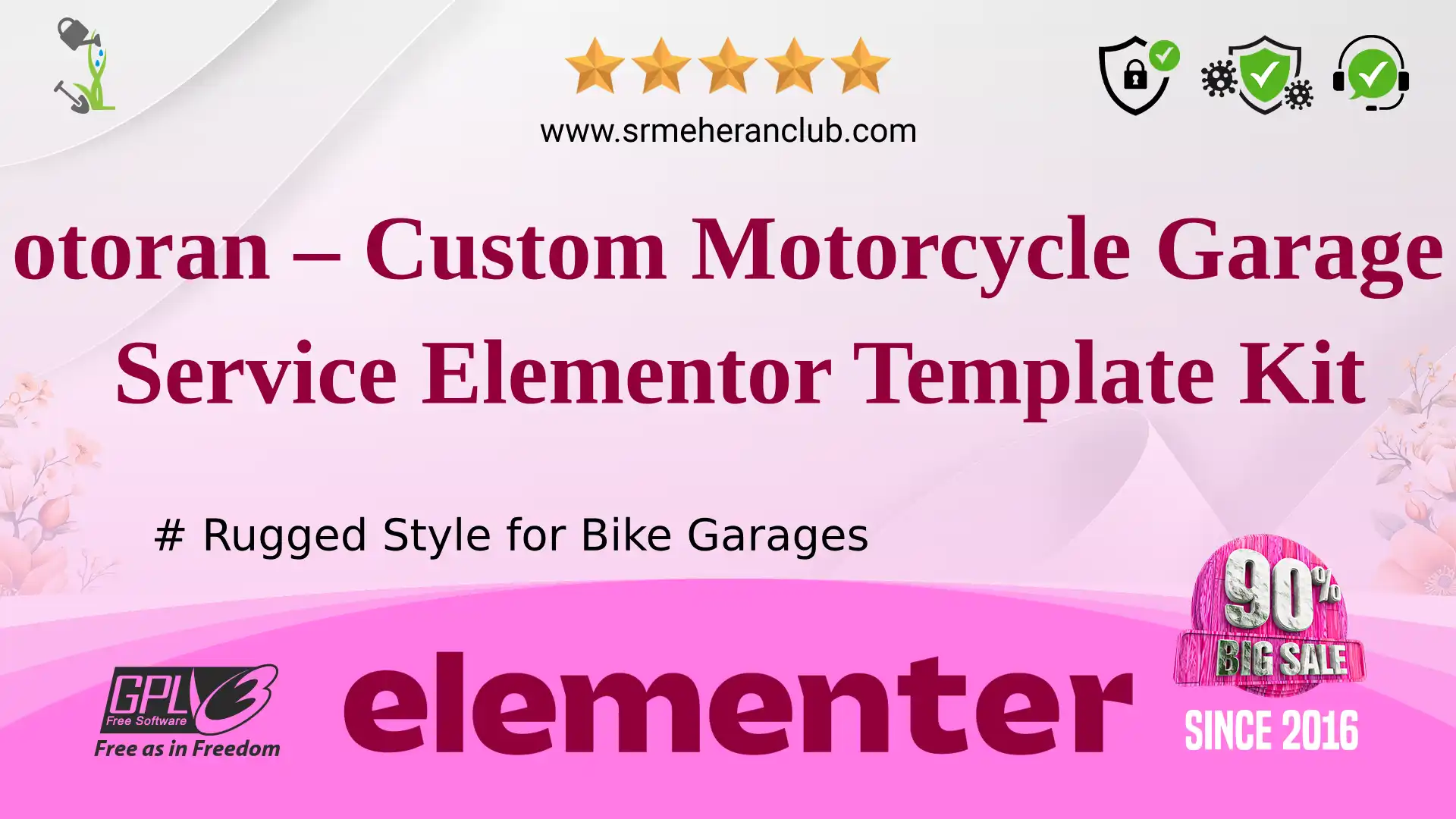 Motoran – Custom Motorcycle Garage Service Elementor Template Kit — Elementor Kit by Themeforest