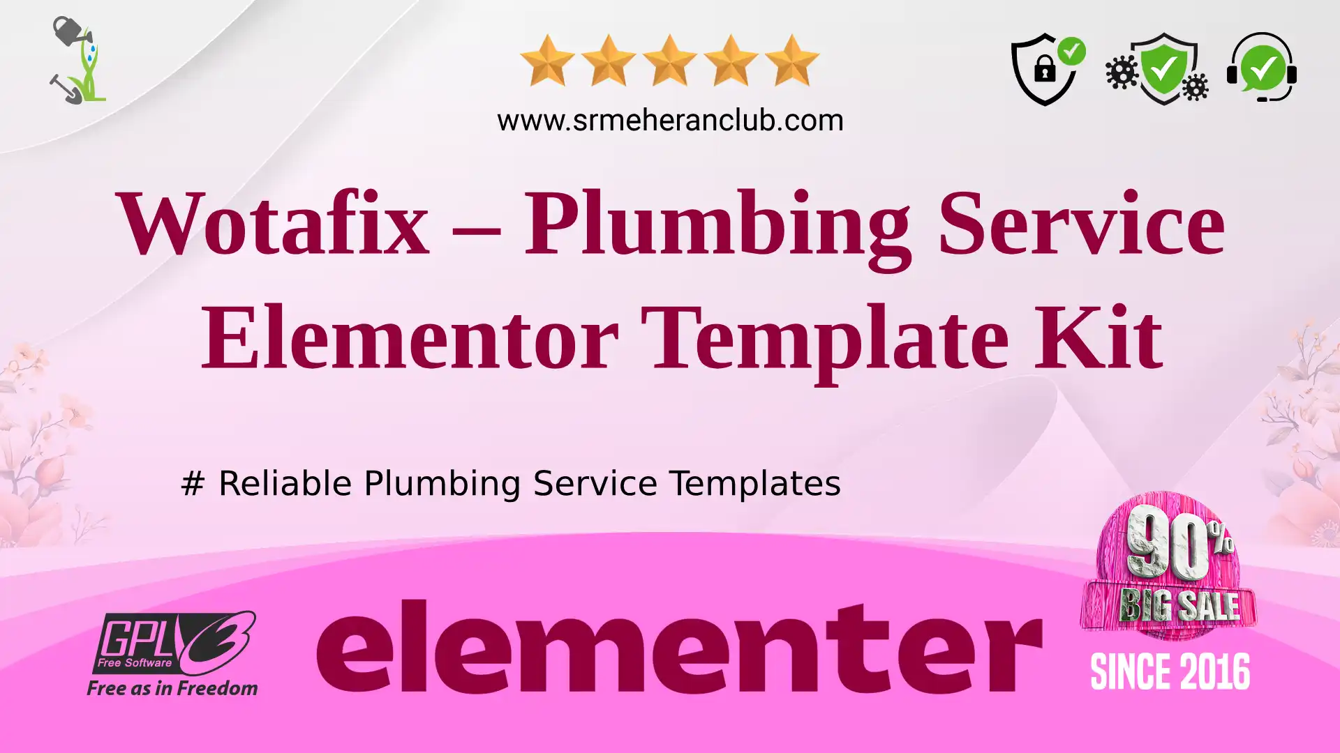 Wotafix – Plumbing Service Elementor Template Kit — Elementor Kit by Themeforest