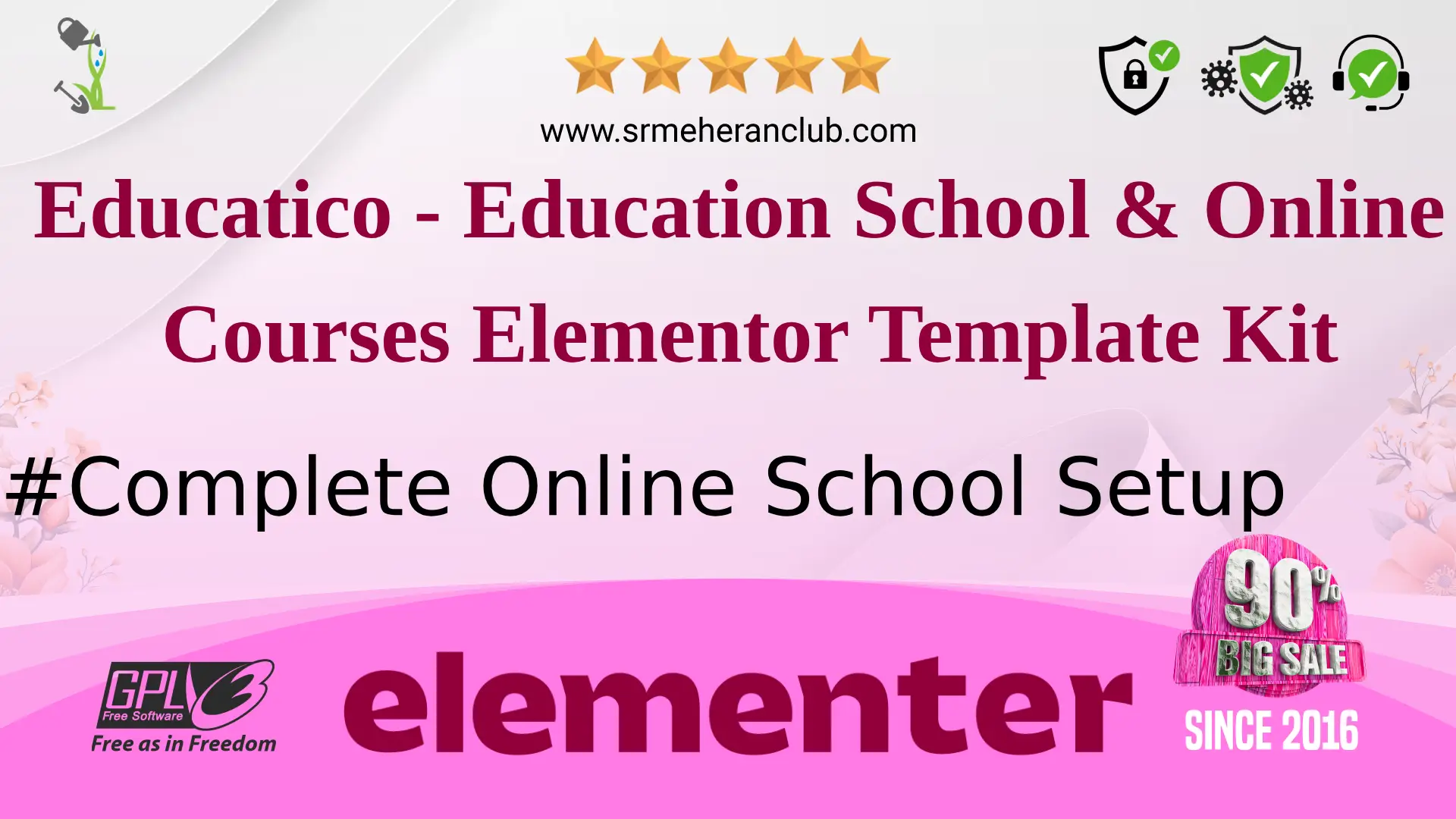 Educatico – Education School & Online Courses Elementor Template Kit — Elementor Kit by Themeforest