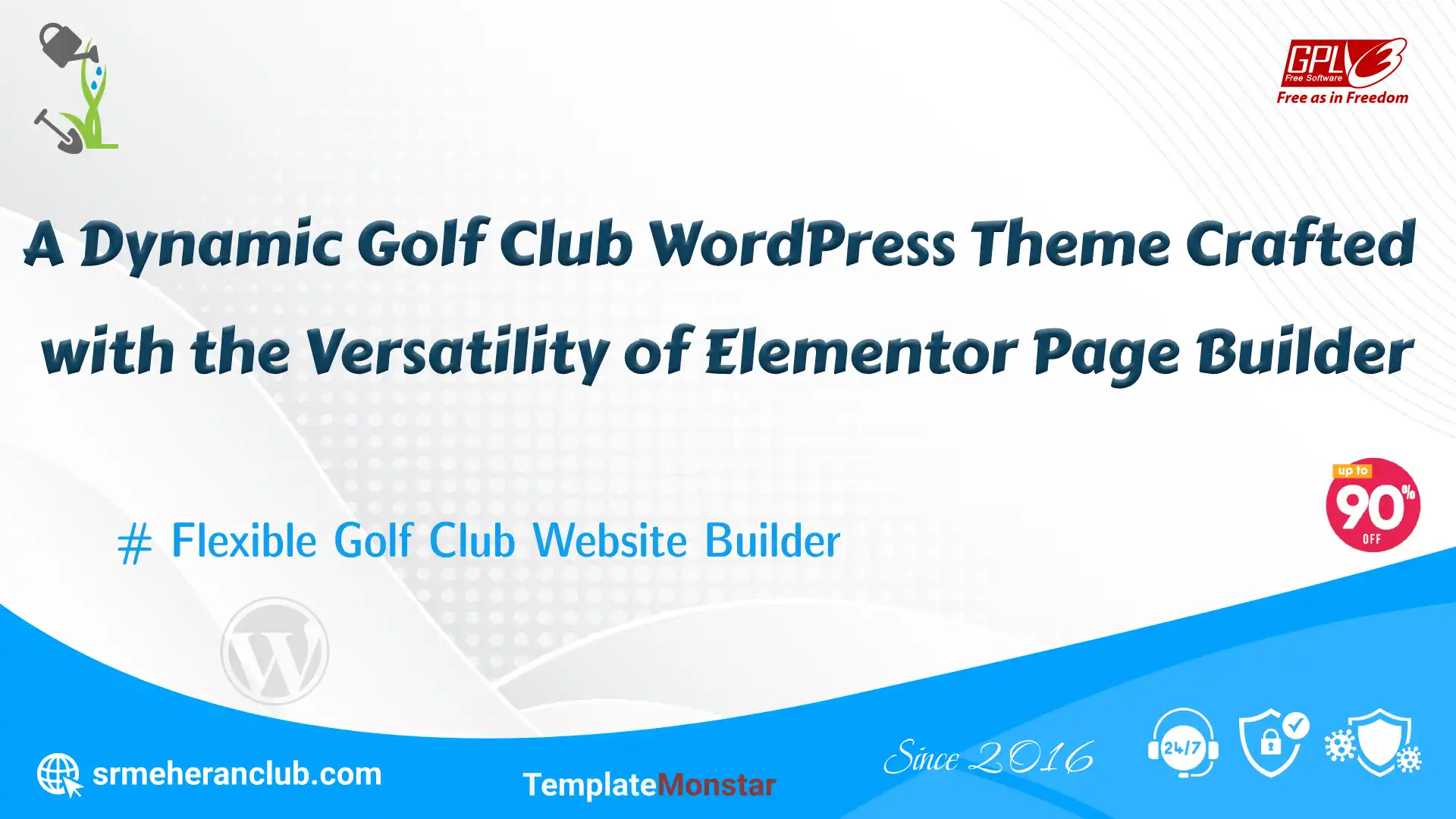 A Dynamic Golf Club WordPress Theme Crafted with the Versatility of Elementor Page Builder — Theme by Templatemonster