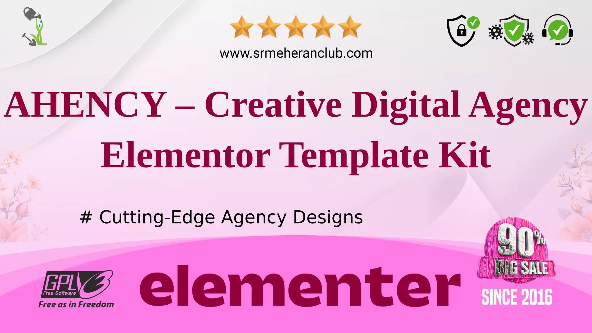 AHENCY – Creative Digital Agency Elementor Template Kit — Elementor Kit by Themeforest