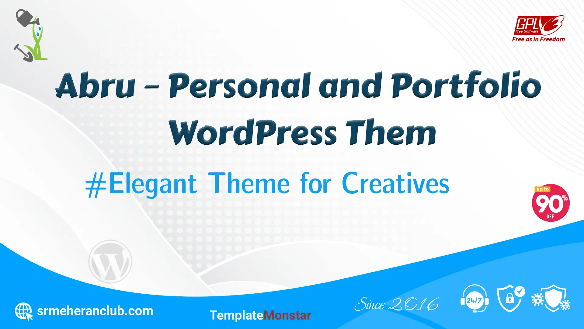 Abru – Personal and Portfolio WordPress Theme — Theme by Templatemonster