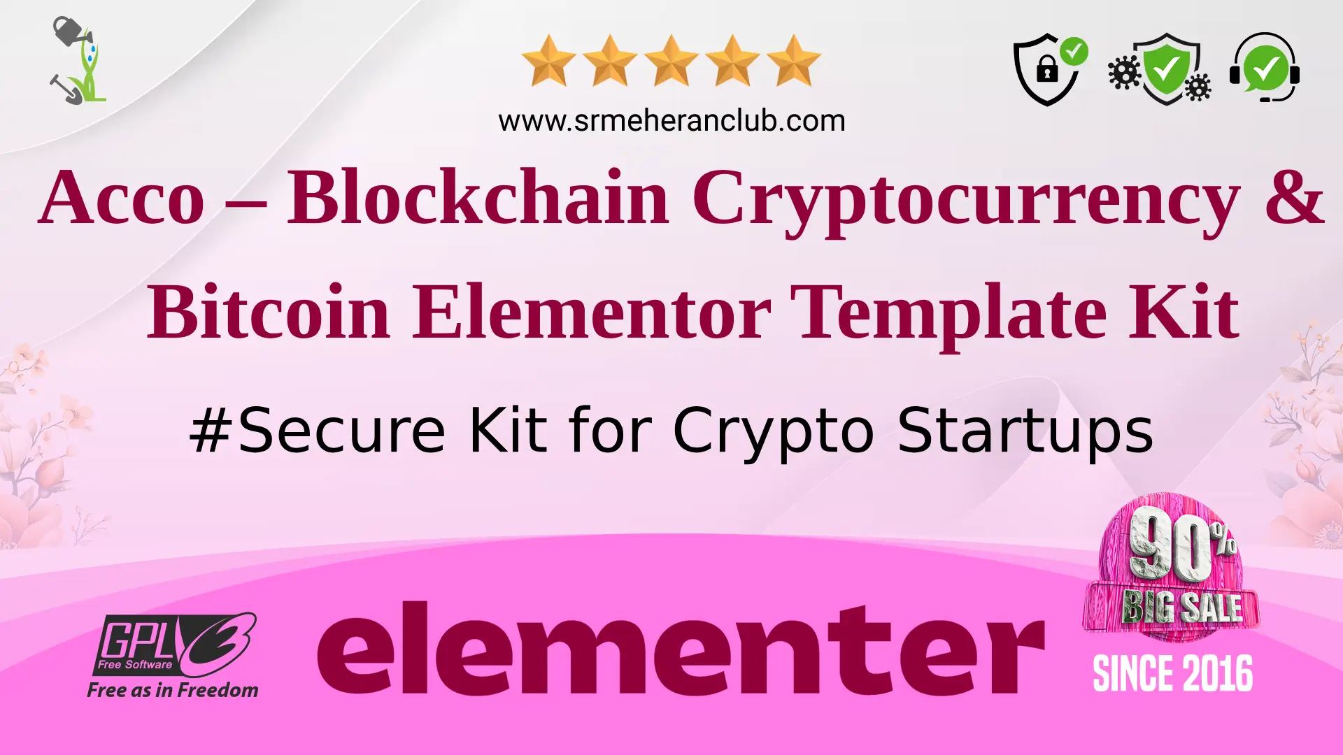 Acco – Blockchain Cryptocurrency & Bitcoin Elementor Template Kit — Elementor Kit by Themeforest