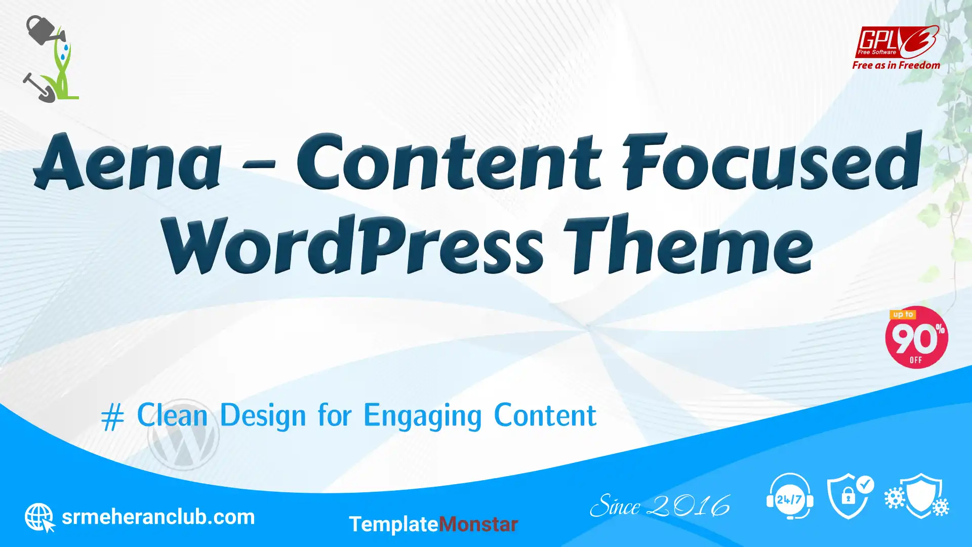 Aena – Content Focused WordPress Theme — Theme by Themeforest