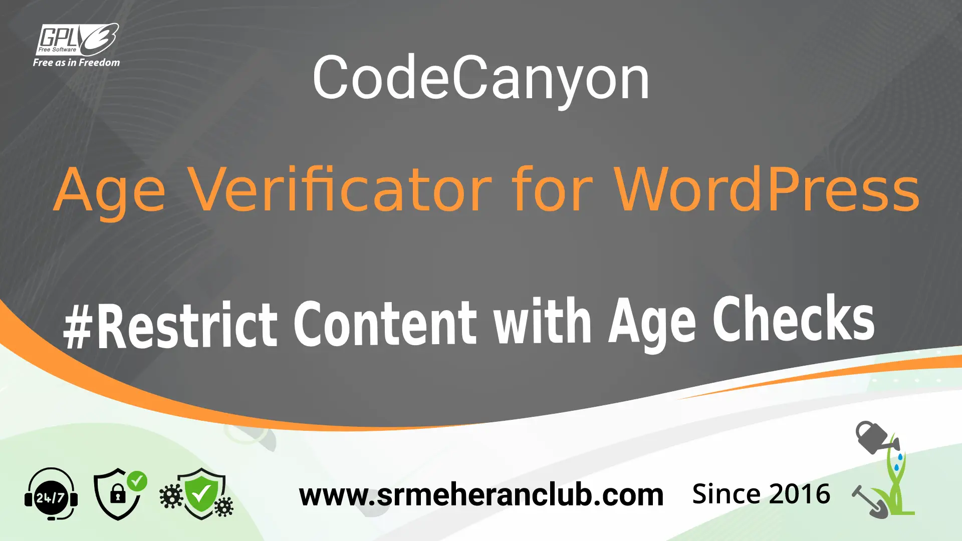Age Verificator for WordPress — Plugin by Codecanyon