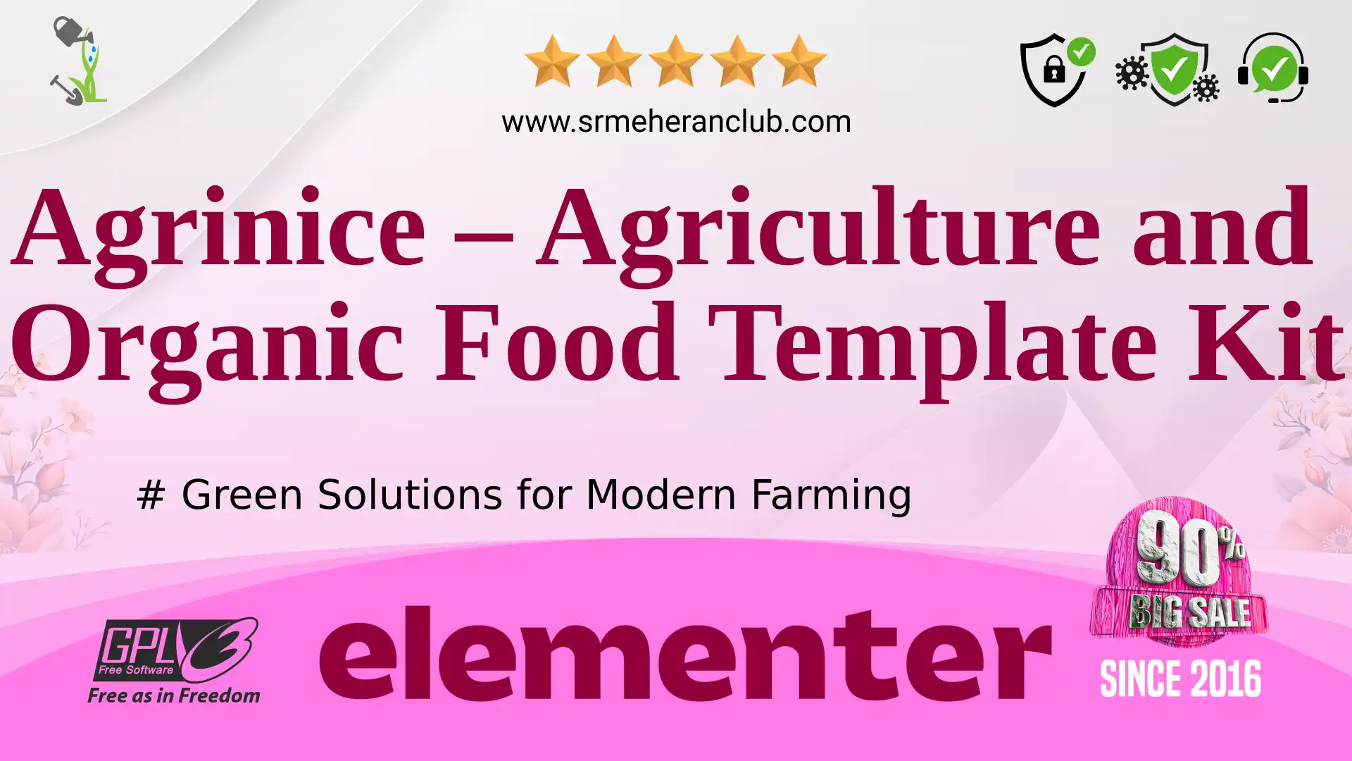 Agrinice – Agriculture and Organic Food Template Kit — Elementor Kit by Themeforest