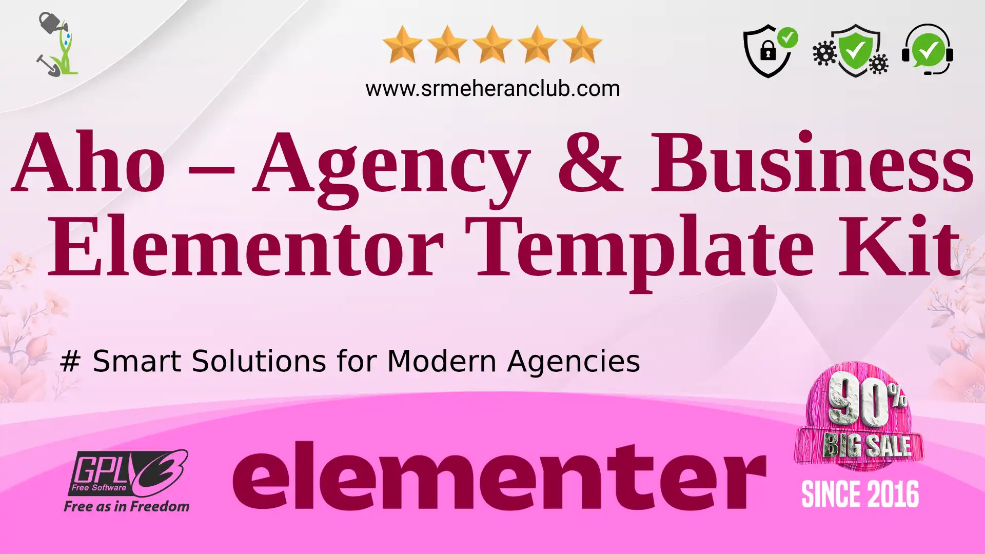 Aho – Agency & Business Elementor Template Kit — Elementor Kit by Themeforest