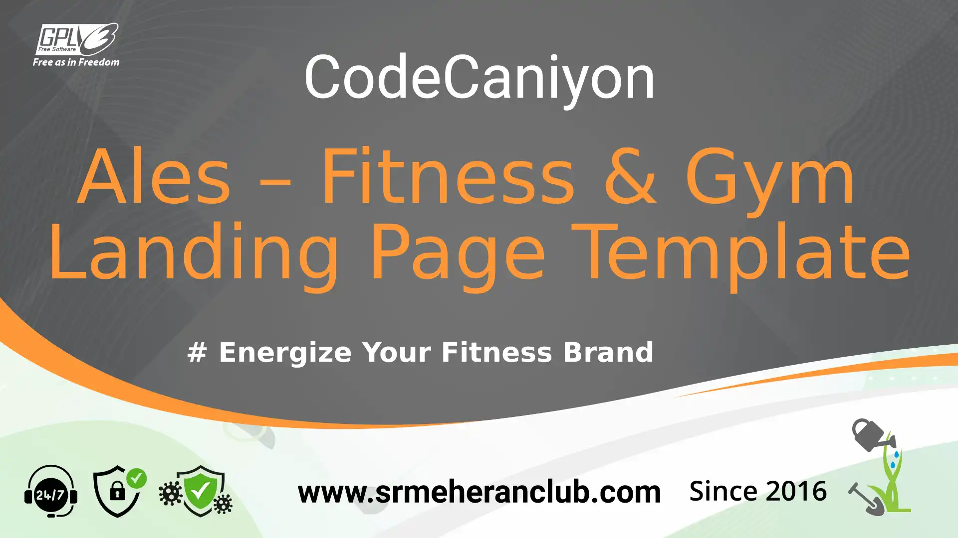 Ales – Fitness & Gym Landing Page Template — Template by Themeforest