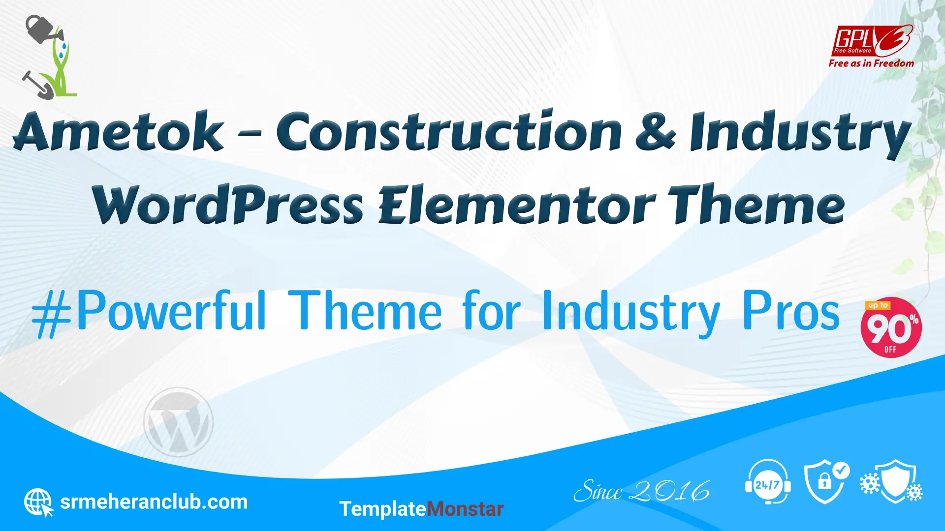 Ametok – Construction & Industry WordPress Elementor Theme — Theme by Templatemonster
