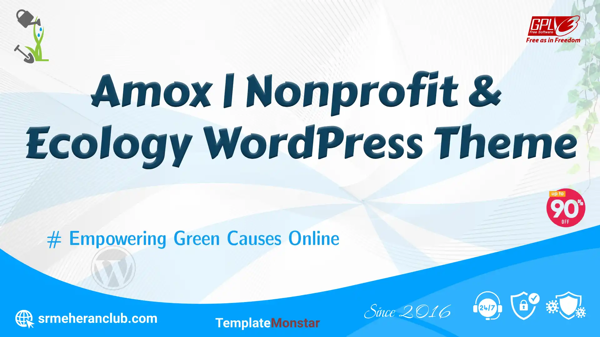Amox | Nonprofit & Ecology WordPress Theme