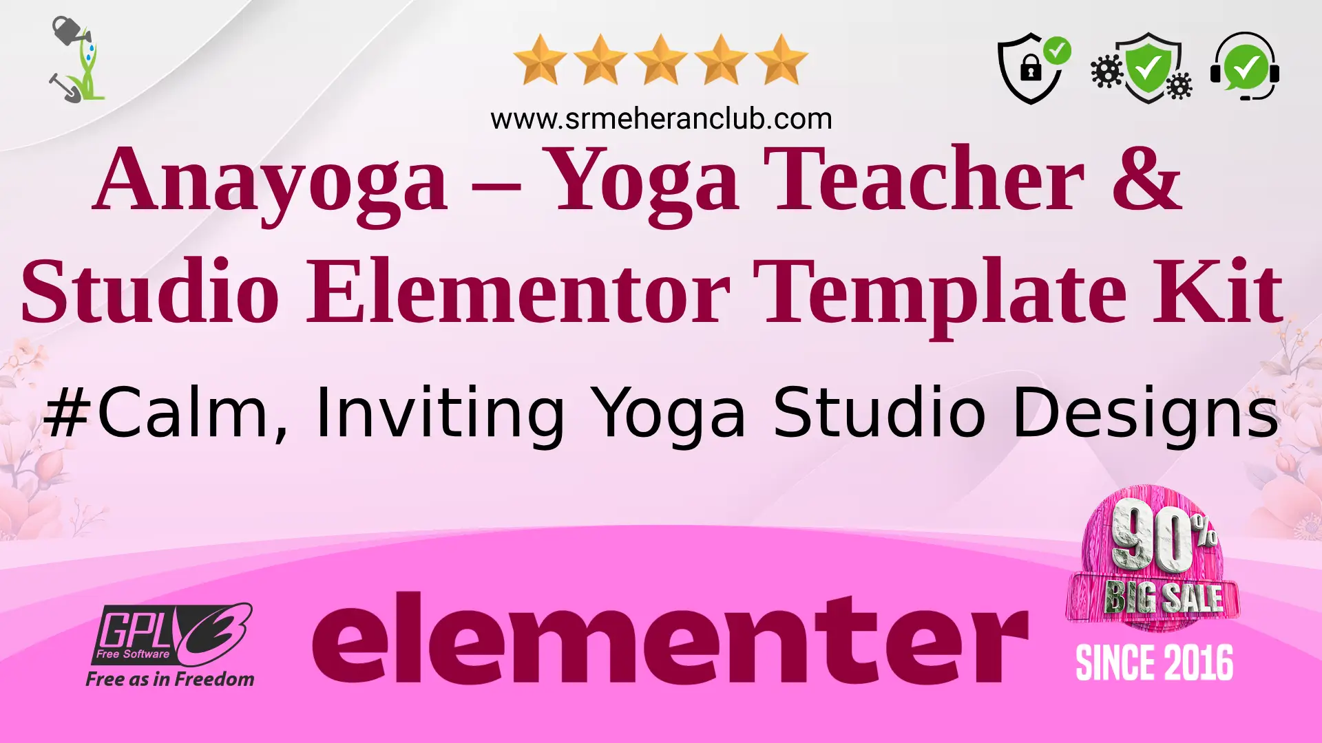 Anayoga – Yoga Teacher & Studio Elementor Template Kit — Elementor Kit by Themeforest