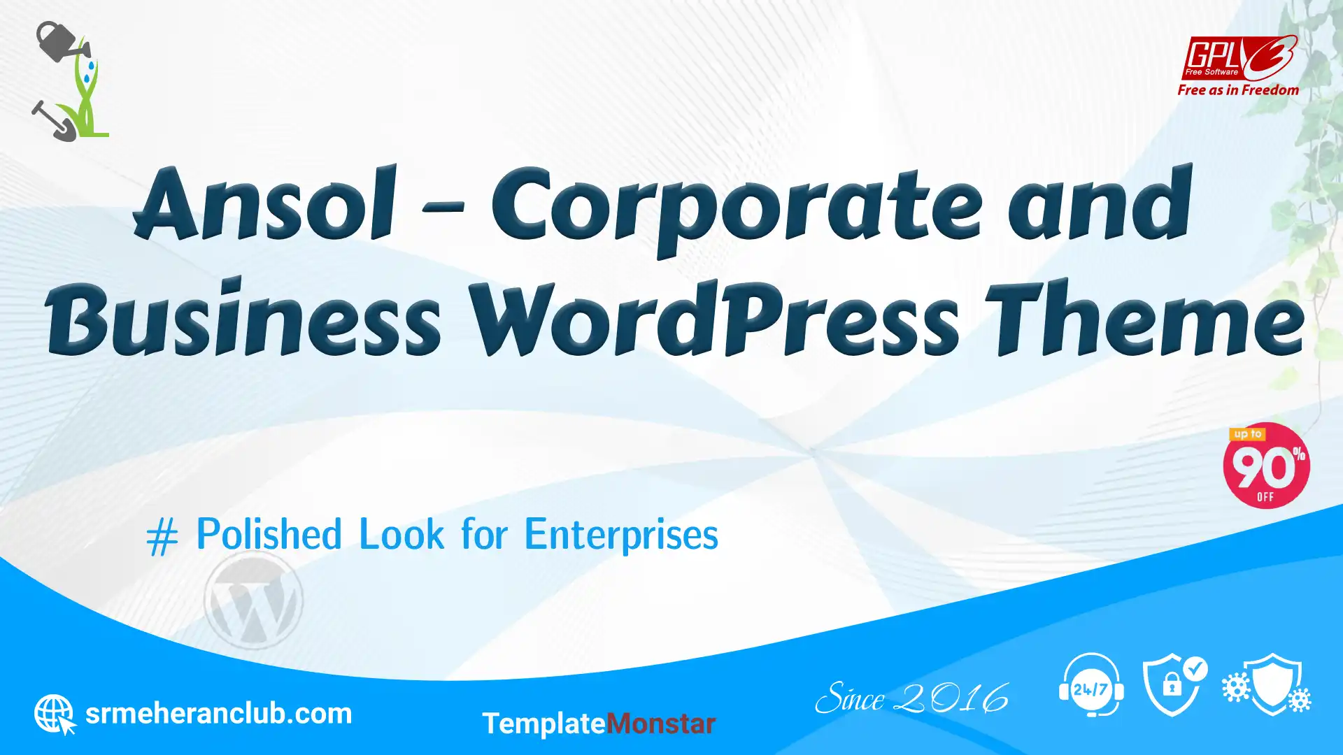 Ansol – Corporate and Business WordPress Theme — Theme by Templatemonster