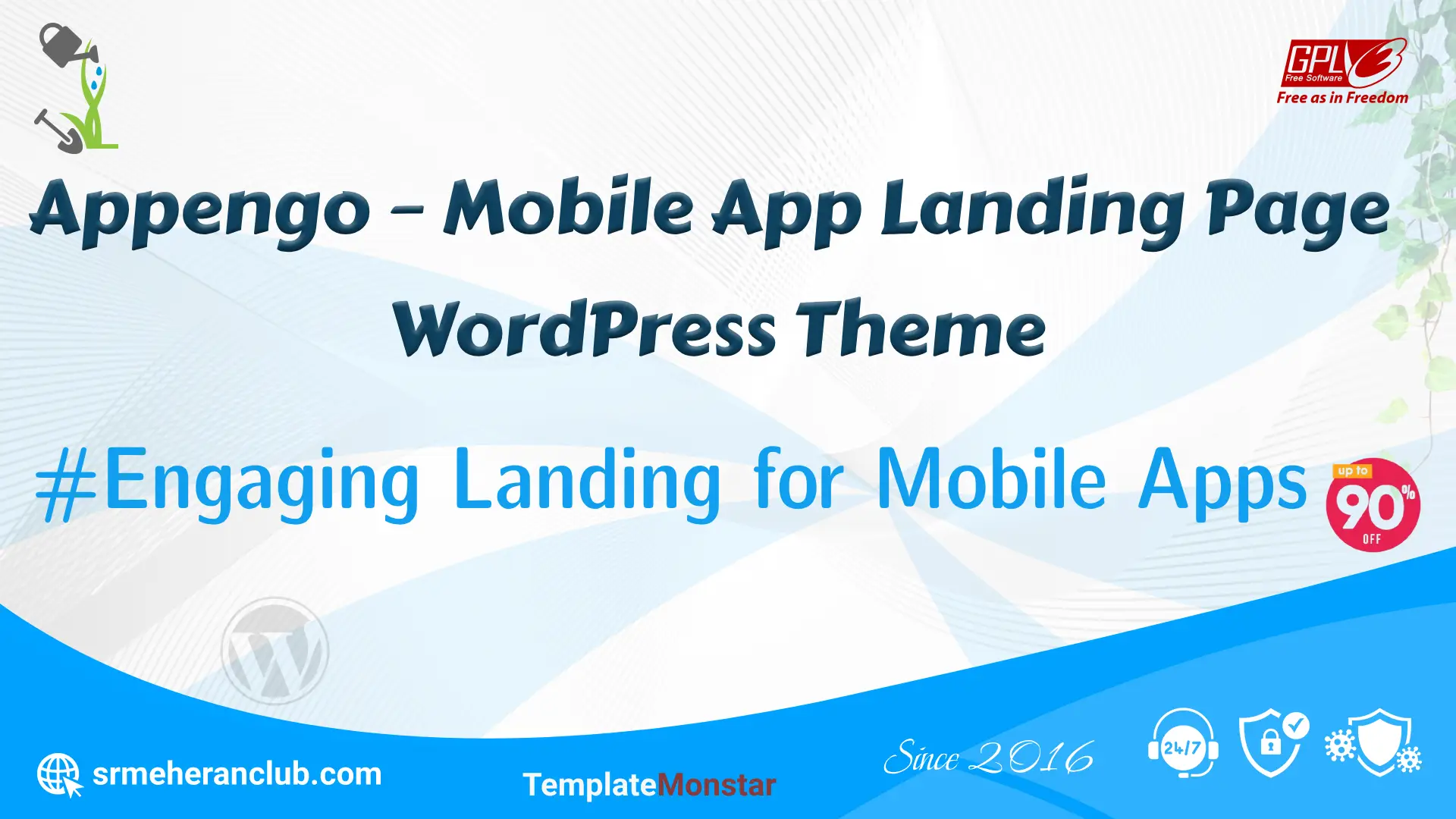 Appengo – Mobile App Landing Page WordPress Theme — Theme by Templatemonster