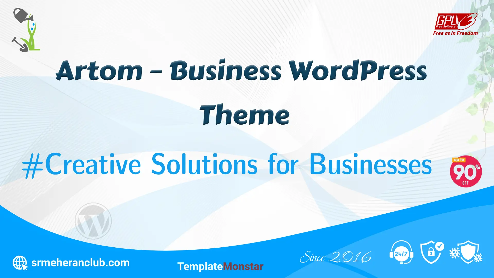 Artom – Business WordPress Theme — Theme by Templatemonster