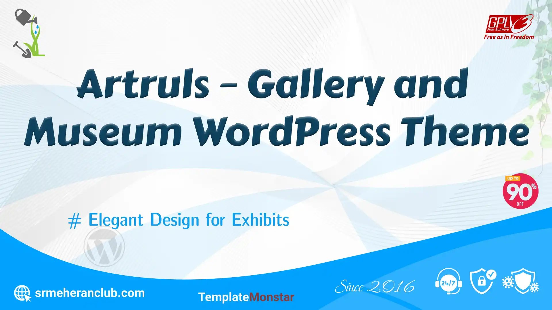 Artruls – Gallery and Museum WordPress Theme — Theme by Templatemonster