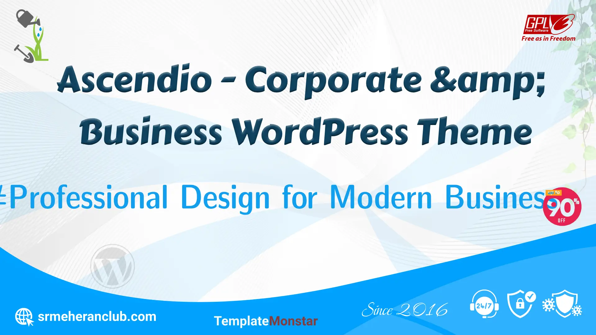 Ascendio – Corporate & Business WordPress Theme — Theme by Templatemonster