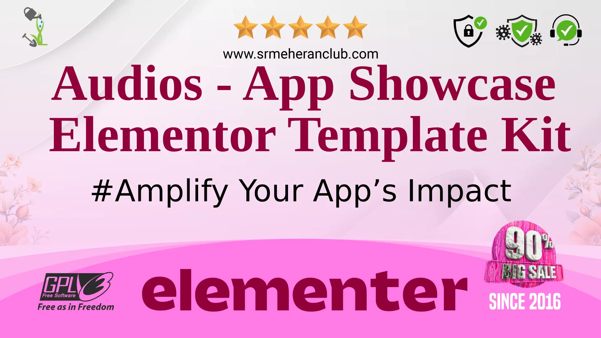 Audios – App Showcase Elementor Template Kit — Elementor Kit by Themeforest