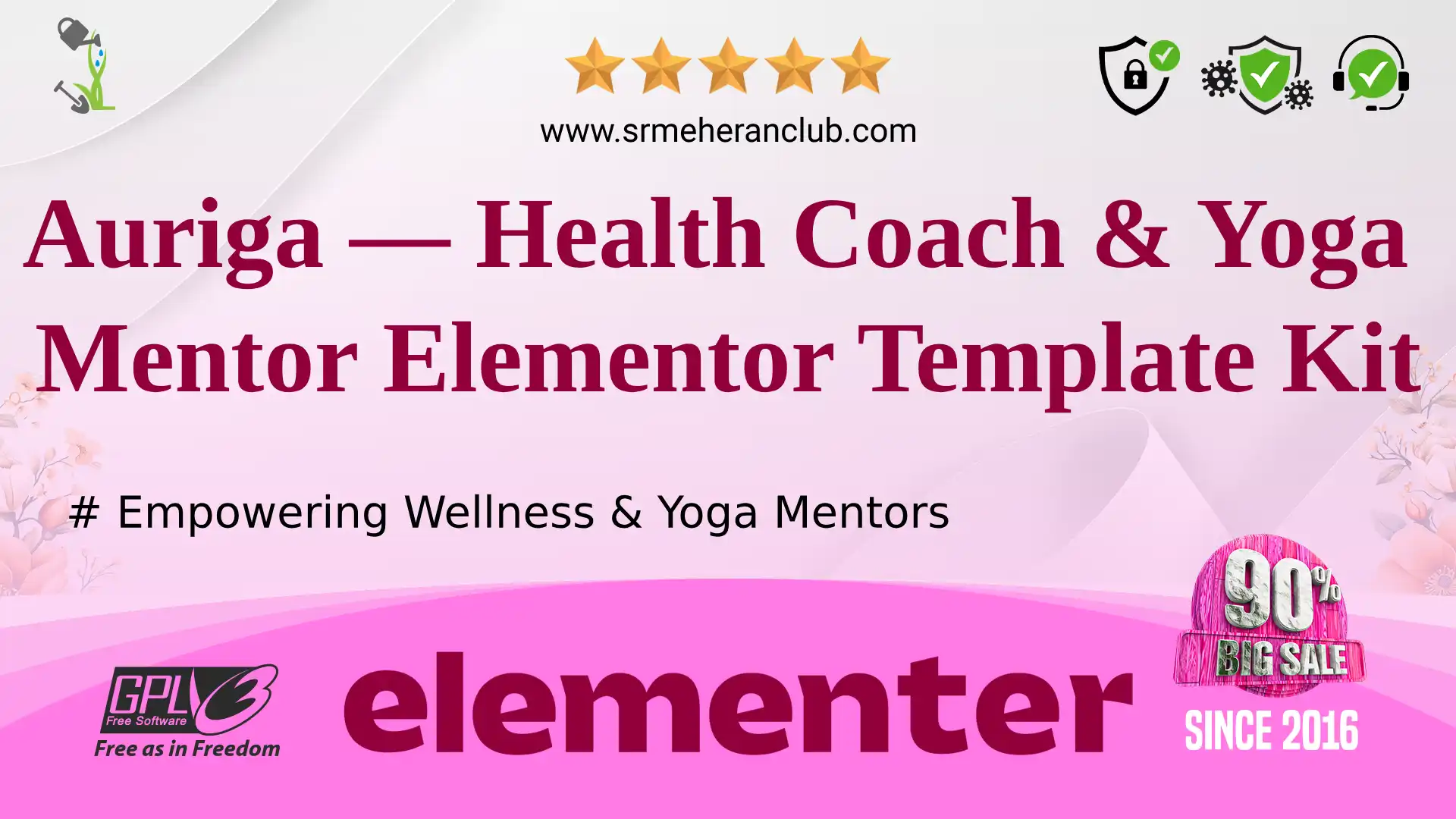 Auriga — Health Coach & Yoga Mentor Elementor Template Kit — Elementor Kit by Themeforest