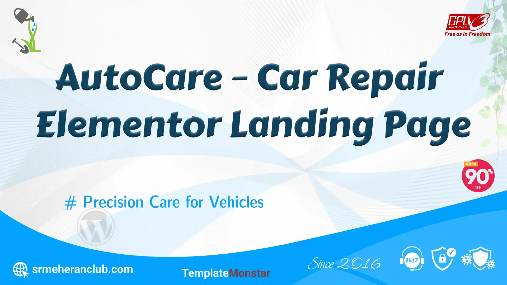 AutoCare – Car Repair Elementor Landing Page