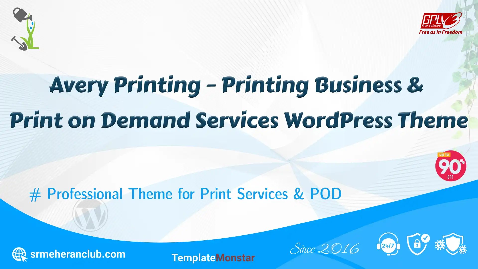 Avery Printing – Printing Business & Print on Demand Services WordPress Theme