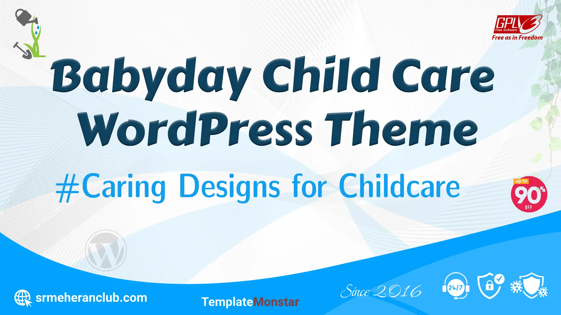 Babyday Child Care WordPress Theme — Theme by Templatemonster
