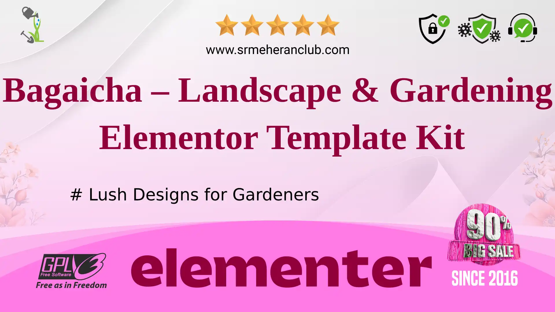 Bagaicha – Landscape & Gardening Elementor Template Kit — Elementor Kit by Themeforest