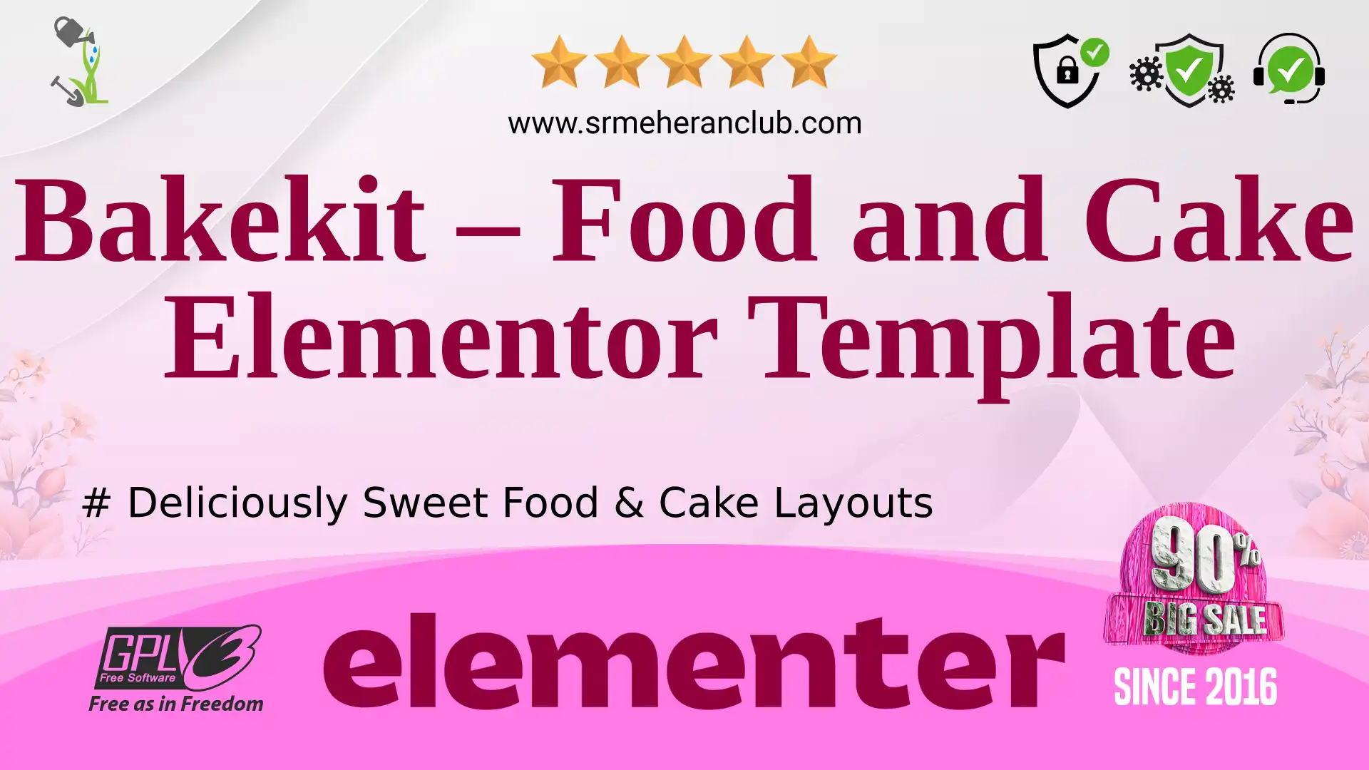 Bakekit – Food and Cake Elementor Template — Elementor Kit by Themeforest