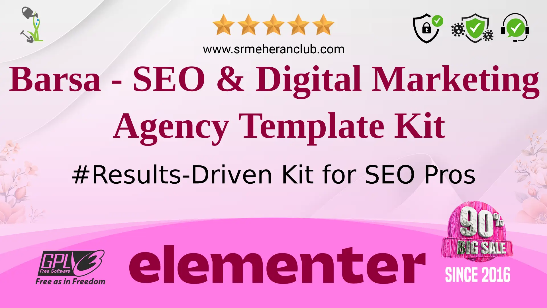 Barsa – SEO & Digital Marketing Agency Template Kit — Elementor Kit by Themeforest