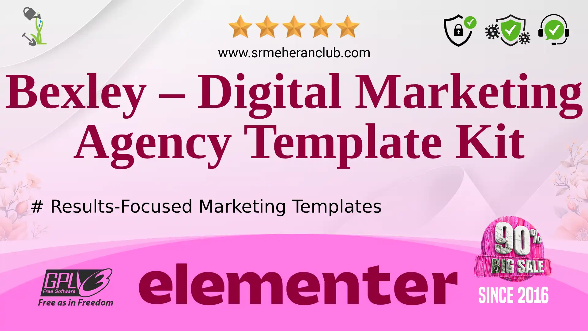 Bexley – Digital Marketing Agency Template Kit — Elementor Kit by Themeforest