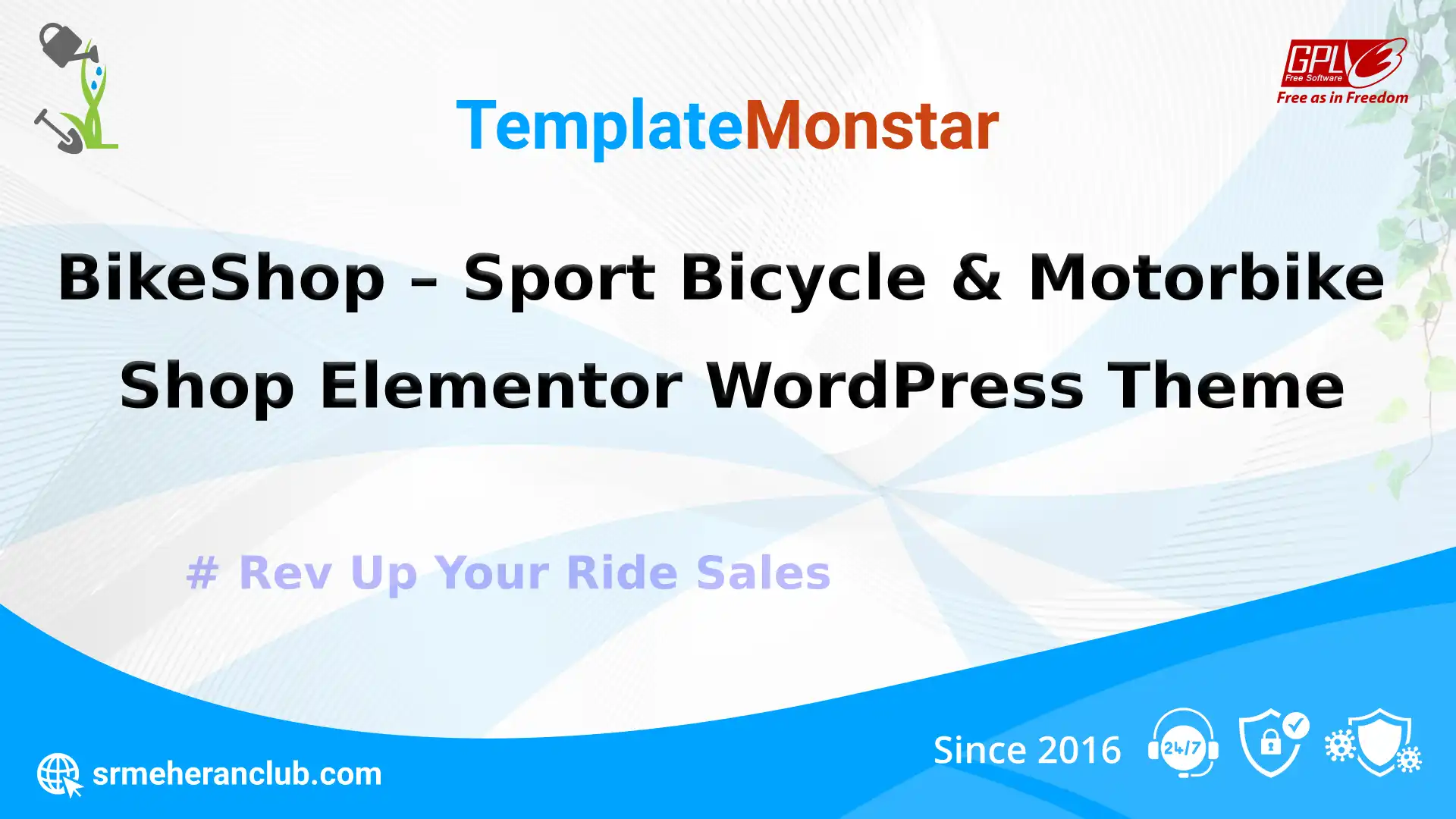 BikeShop – Sport Bicycle & Motorbike Shop Elementor WordPress Theme