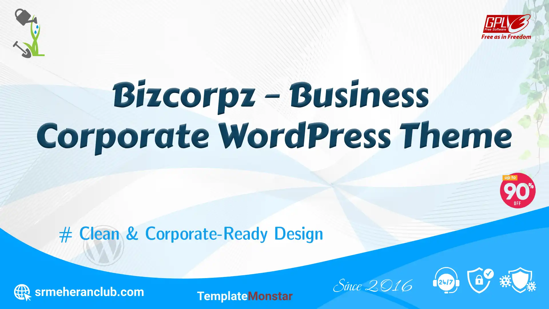 Bizcorpz – Business Corporate WordPress Theme — Theme by Templatemonster
