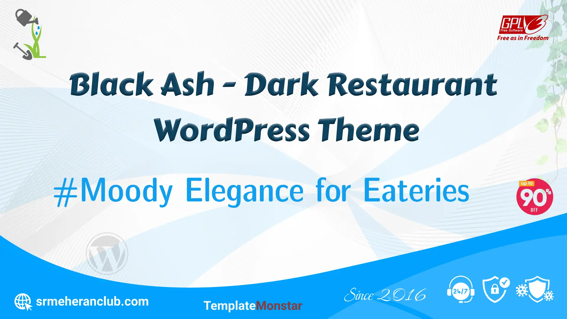 Black Ash – Dark Restaurant WordPress Theme — Theme by Templatemonster