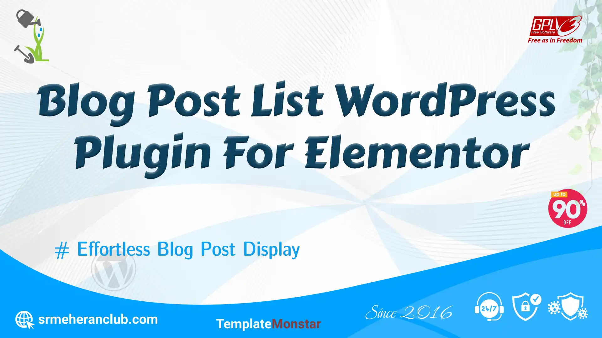 Blog Post List WordPress Plugin For Elementor — Plugin by Templatemonster