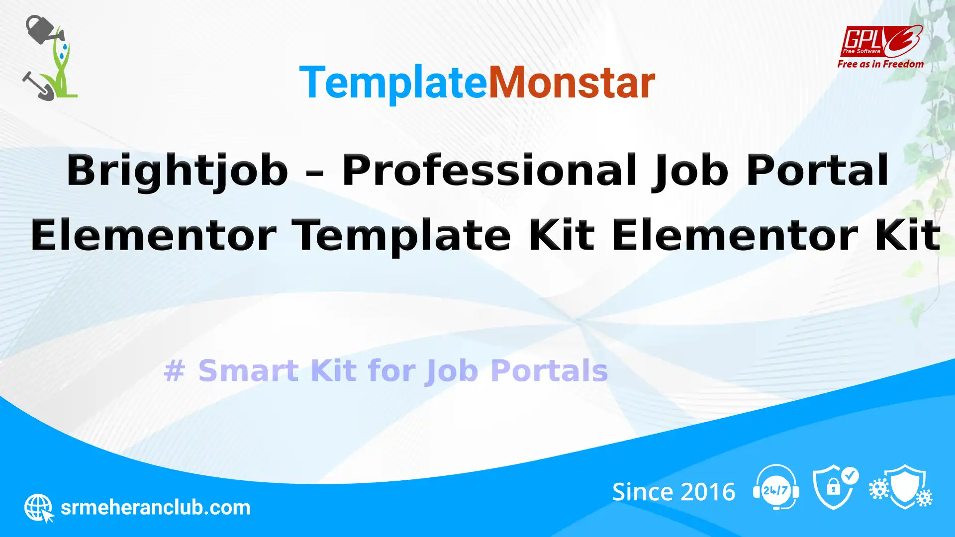Brightjob – Professional Job Portal Elementor Template Kit Elementor Kit