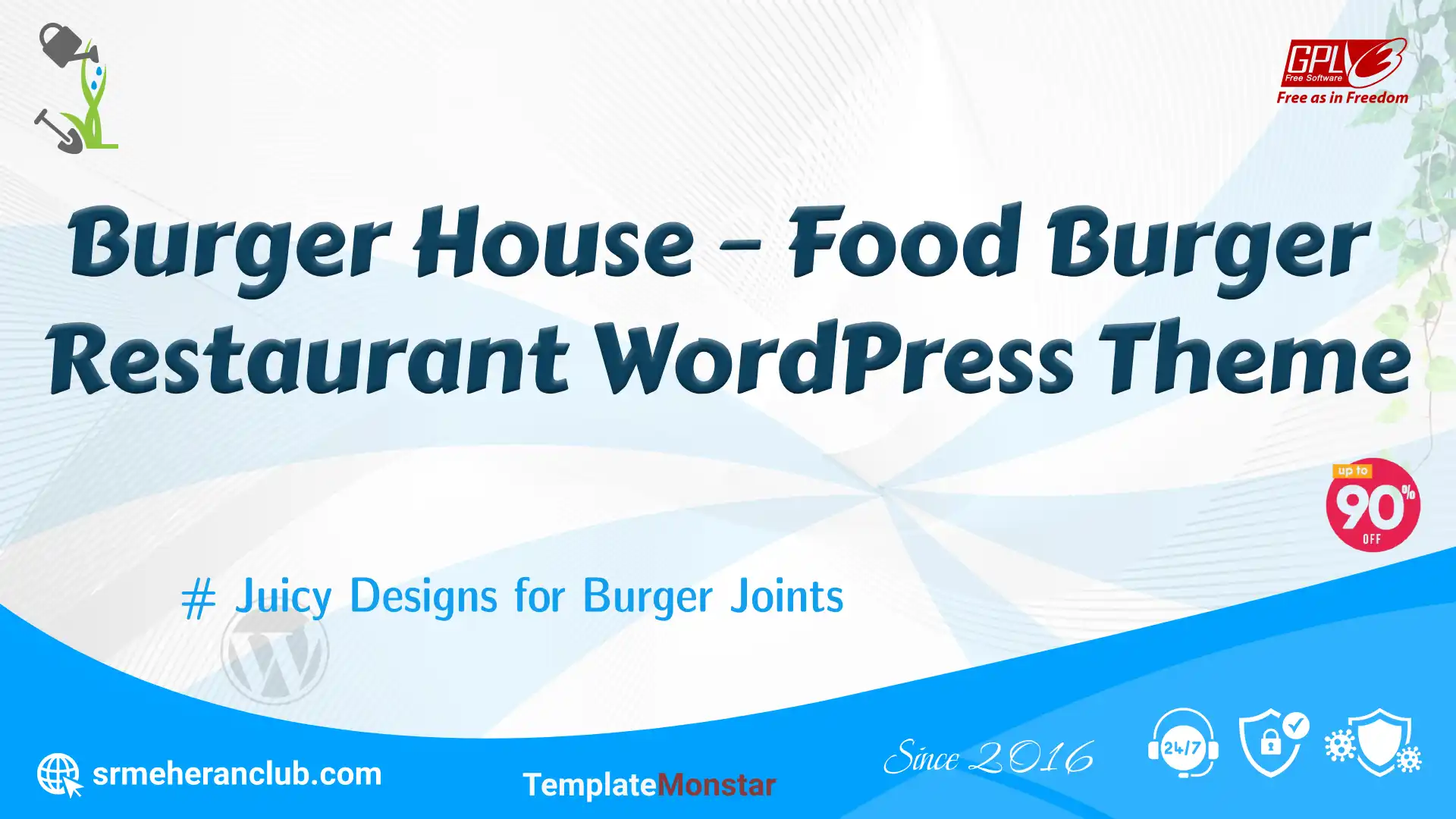 Burger House – Food Burger Restaurant WordPress Theme — Theme by Templatemonster