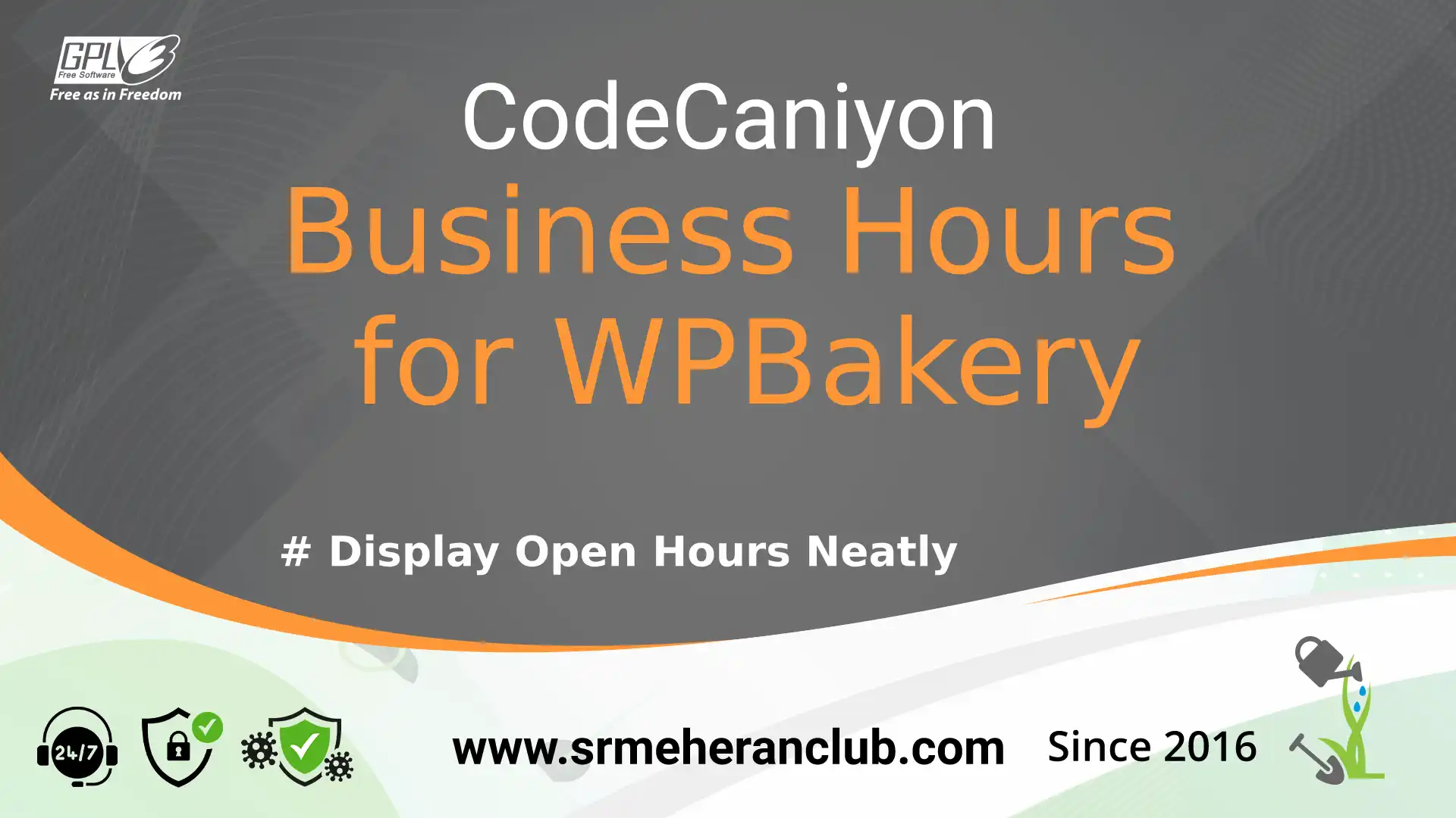 Business Hours for WPBakery — Plugin by Codecanyon