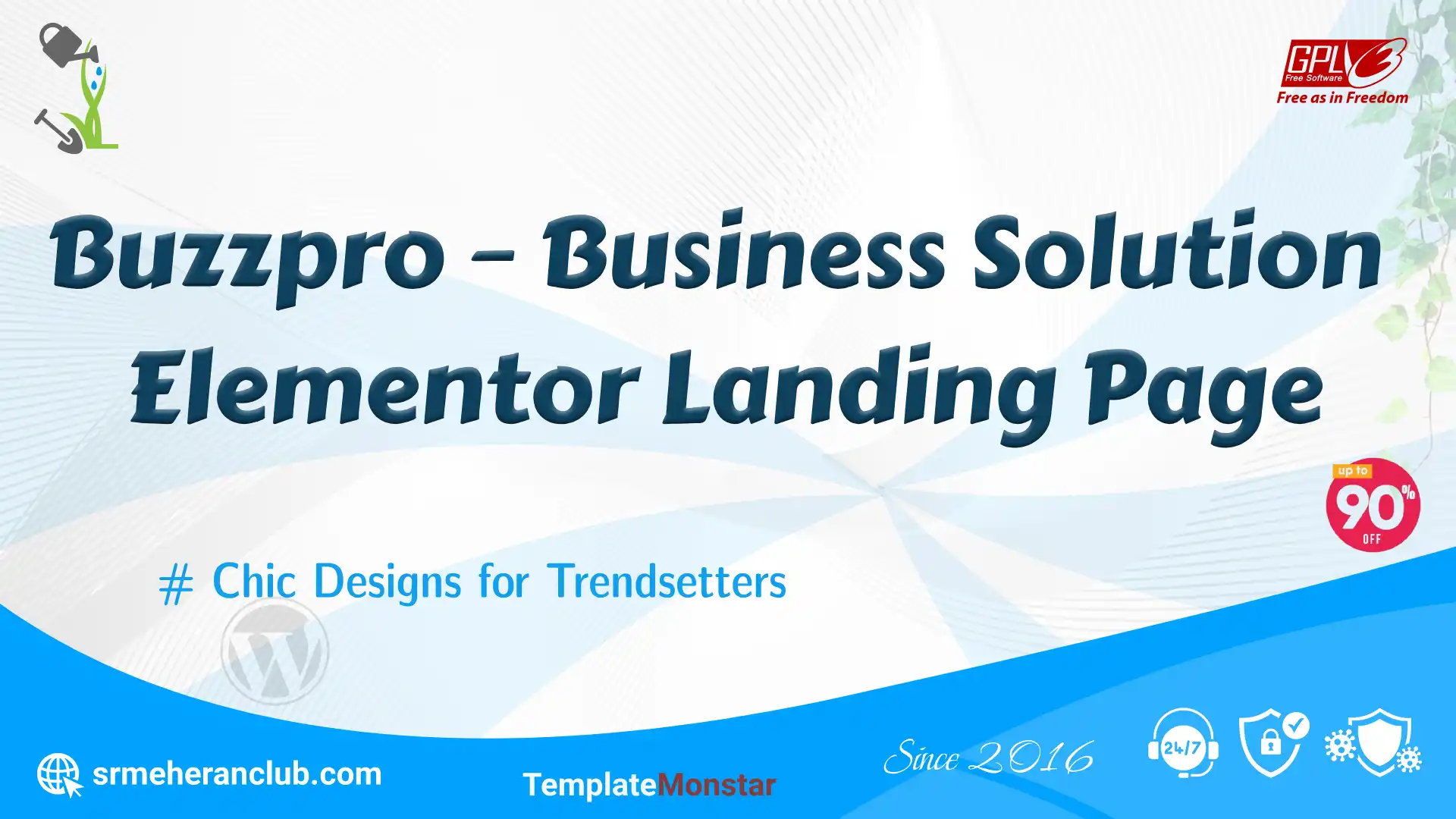 Buzzpro – Business Solution Elementor Landing Page — Elementor Kit by Templatemonster