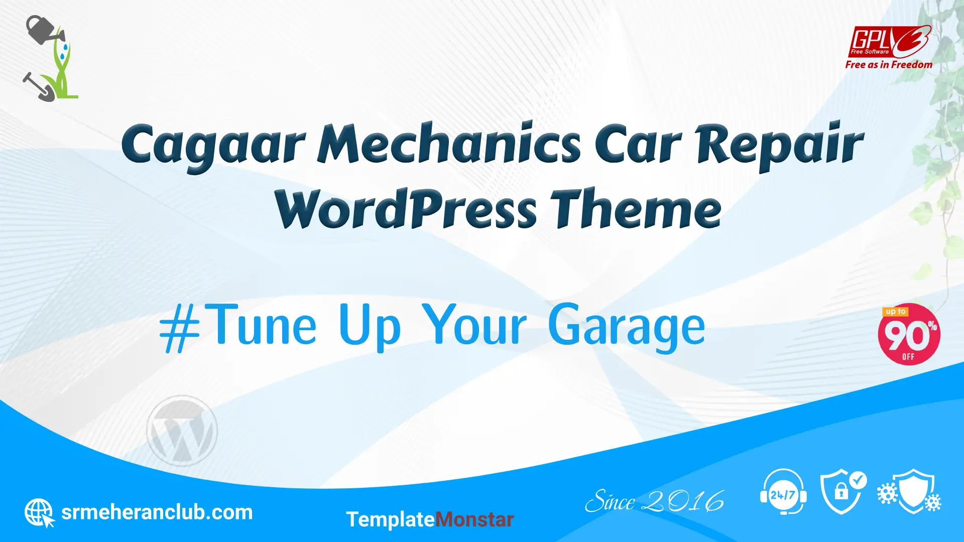 Cagaar Mechanics Car Repair WordPress Theme — Theme by Templatemonster